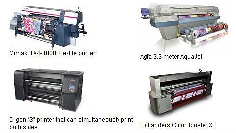 Direct to Textile or Roll-to Roll 