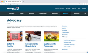 PRINTING United Alliance Advocacy