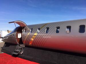 Learjet 75 Liberty Mock-up Close-up