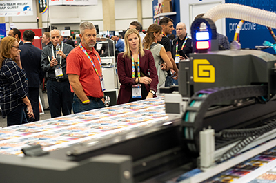 PRINTING United 2019 Show Floor Exhibit