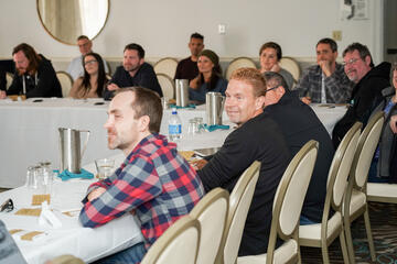 THREADX Draplin Workshop Audience