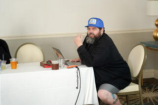 THREADX Draplin Workshop - Speaker in the Audience