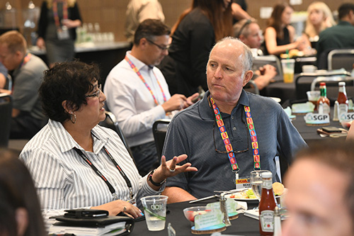 Printers Networking at Sustainability Luncheon