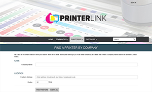 Find a Printer Directory