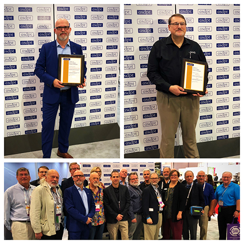 Academy members present the David Swormstedt, Sr. Award