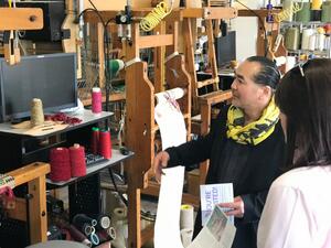 Director Hitoshi Ujiie with Students 