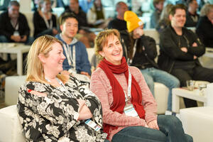 THREADX 19 Garment Conference - Audience Laughing