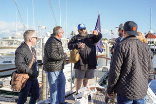 THREADX 19 Draplin at Networking Event